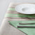 Tovaglia Misto Lino Fascia Verde